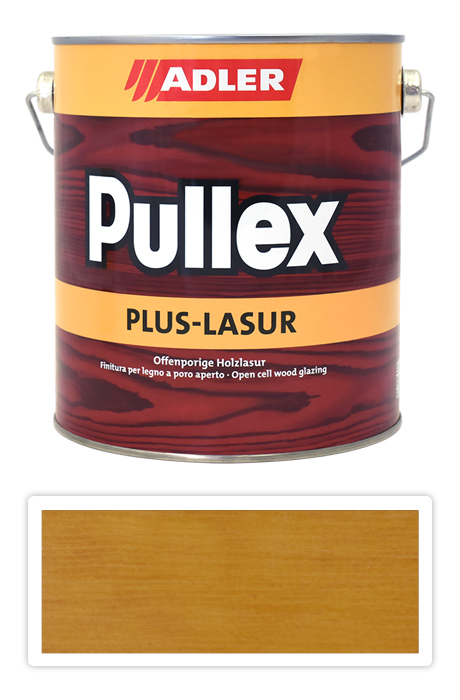 ADLER Pullex Plus Lasur - lazura na ochranu dřeva v exteriéru 2.5 l Vrba 50316