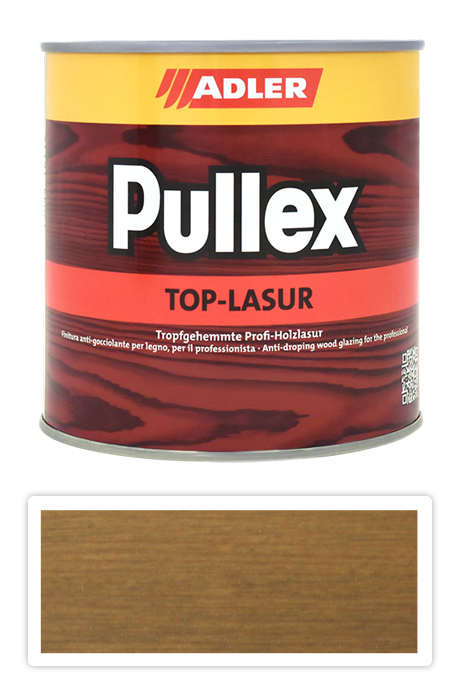 ADLER Pullex Top Lasur - tenkovrstvá lazura pro exteriéry 0.75 l Kopfnuss LW 04/3