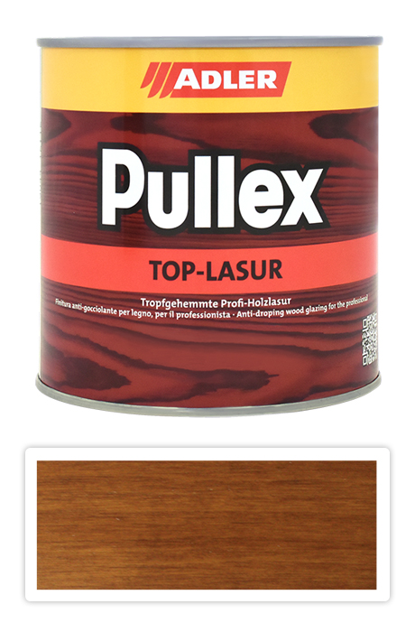 ADLER Pullex Top Lasur - tenkovrstvá lazura pro exteriéry 0.75 l Ořech LW 02/3