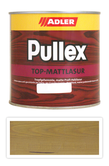 ADLER Pullex Top Mattlasur - tenkovrstvá matná lazura pro exteriéry 0.75 l Dub