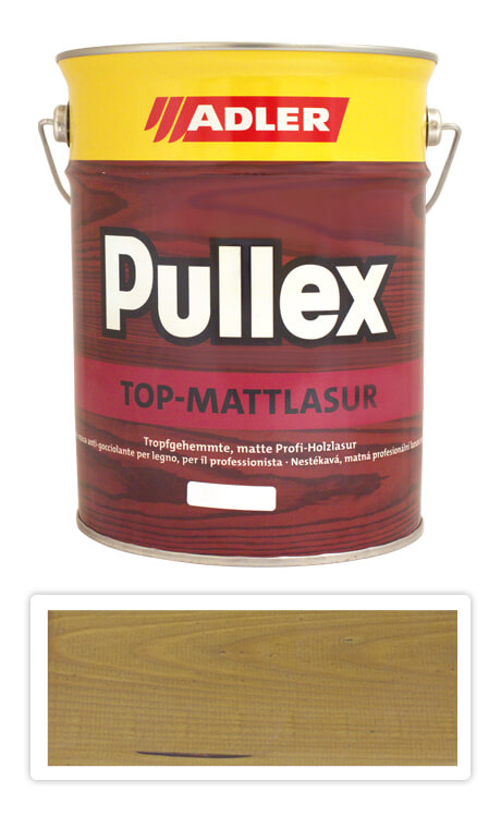 ADLER Pullex Top Mattlasur - tenkovrstvá matná lazura pro exteriéry 4.5 l Dub