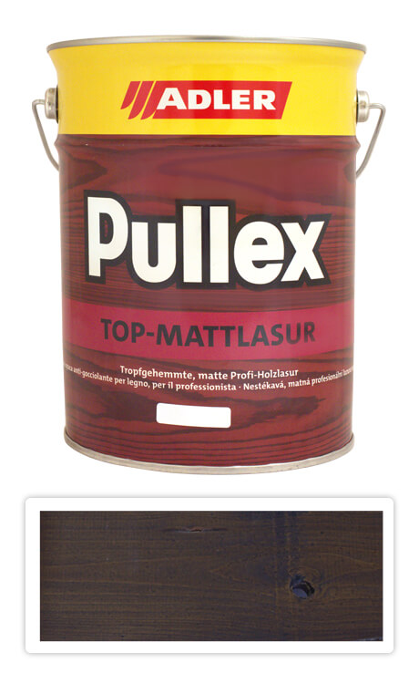 ADLER Pullex Top Mattlasur - tenkovrstvá matná lazura pro exteriéry 4.5 l Palisandr