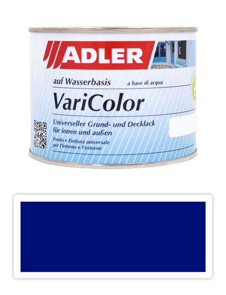 ADLER Varicolor - vodou ředitelná krycí barva univerzál 0.375 l Ultramarinblau / Ultramarínová RAL 5002