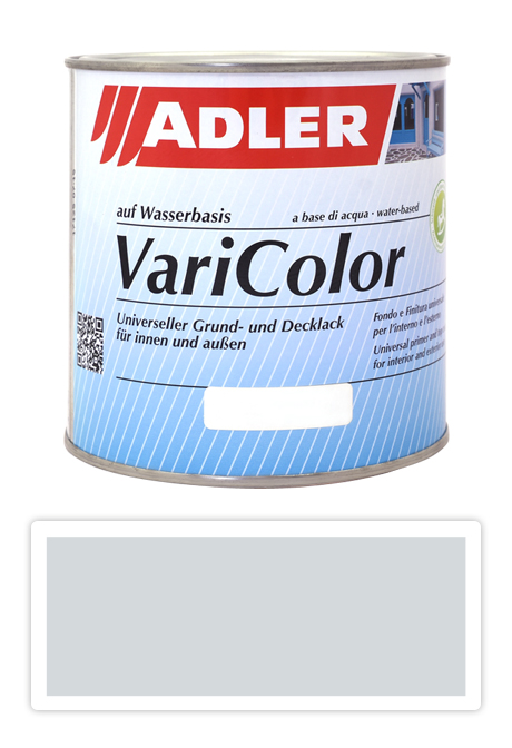 ADLER Varicolor - vodou ředitelná krycí barva univerzál 0.75 l Lichtgrau / Světle šedá RAL 7035