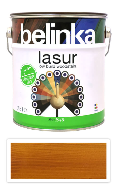 BELINKA Lasur - tenkovrstvá lazura 2.5 l Buk 15