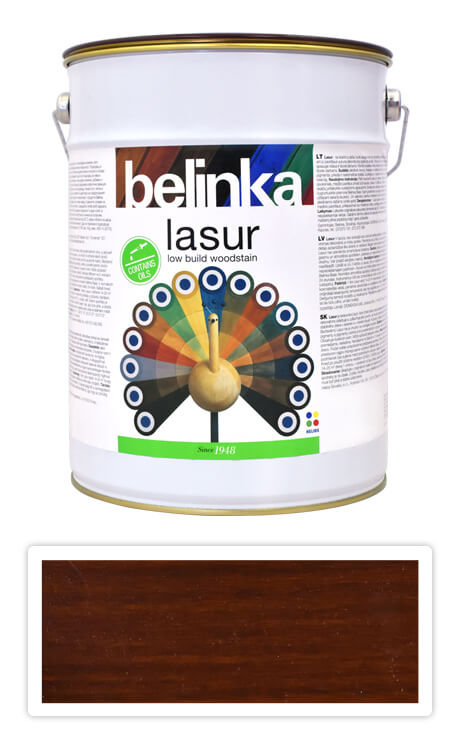 BELINKA Lasur - tenkovrstvá lazura 5 l Palisandr 24