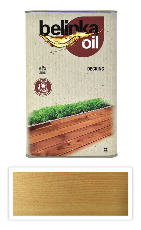 BELINKA Oil Decking - terasový olej 2.5 l Přírodní 201