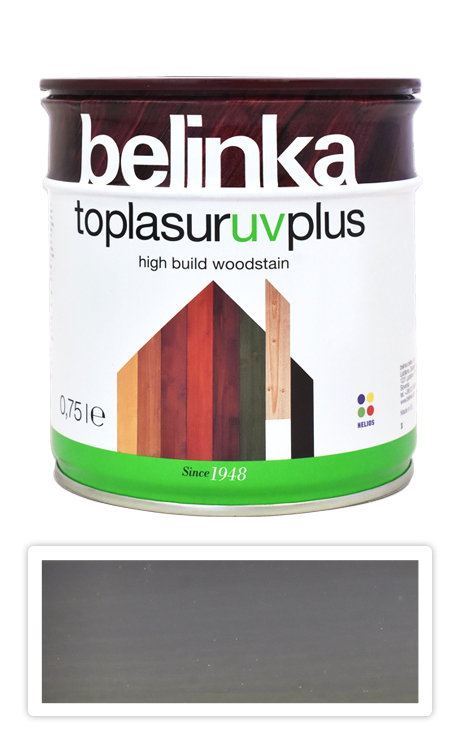 BELINKA Toplasur UV Plus - silnovrstvá lazura 0.75 l Kamenná šedá 29