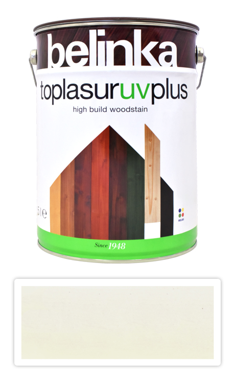 BELINKA Toplasur UV Plus - silnovrstvá lazura 5 l Bílá 11