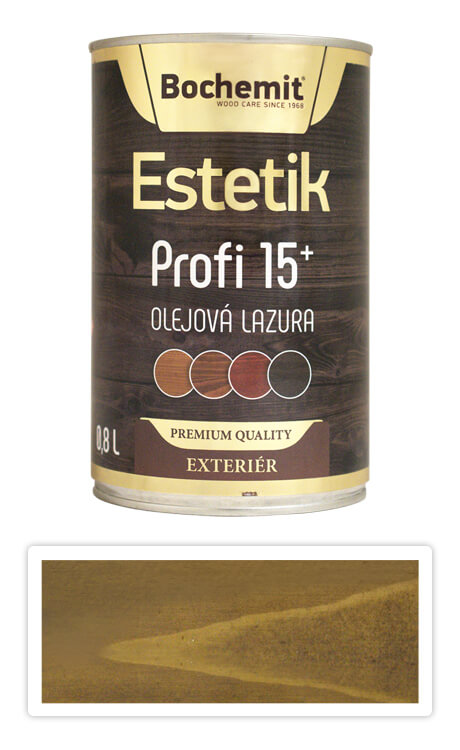 BOCHEMIT Estetik Profi 15+ olejová lazura 0.8 l Dub