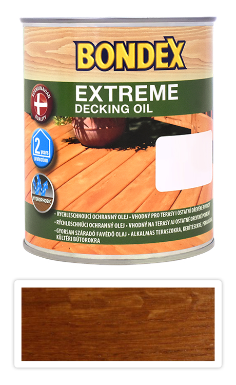 Bondex EXTREME DECKING OIL 0.75l Teak