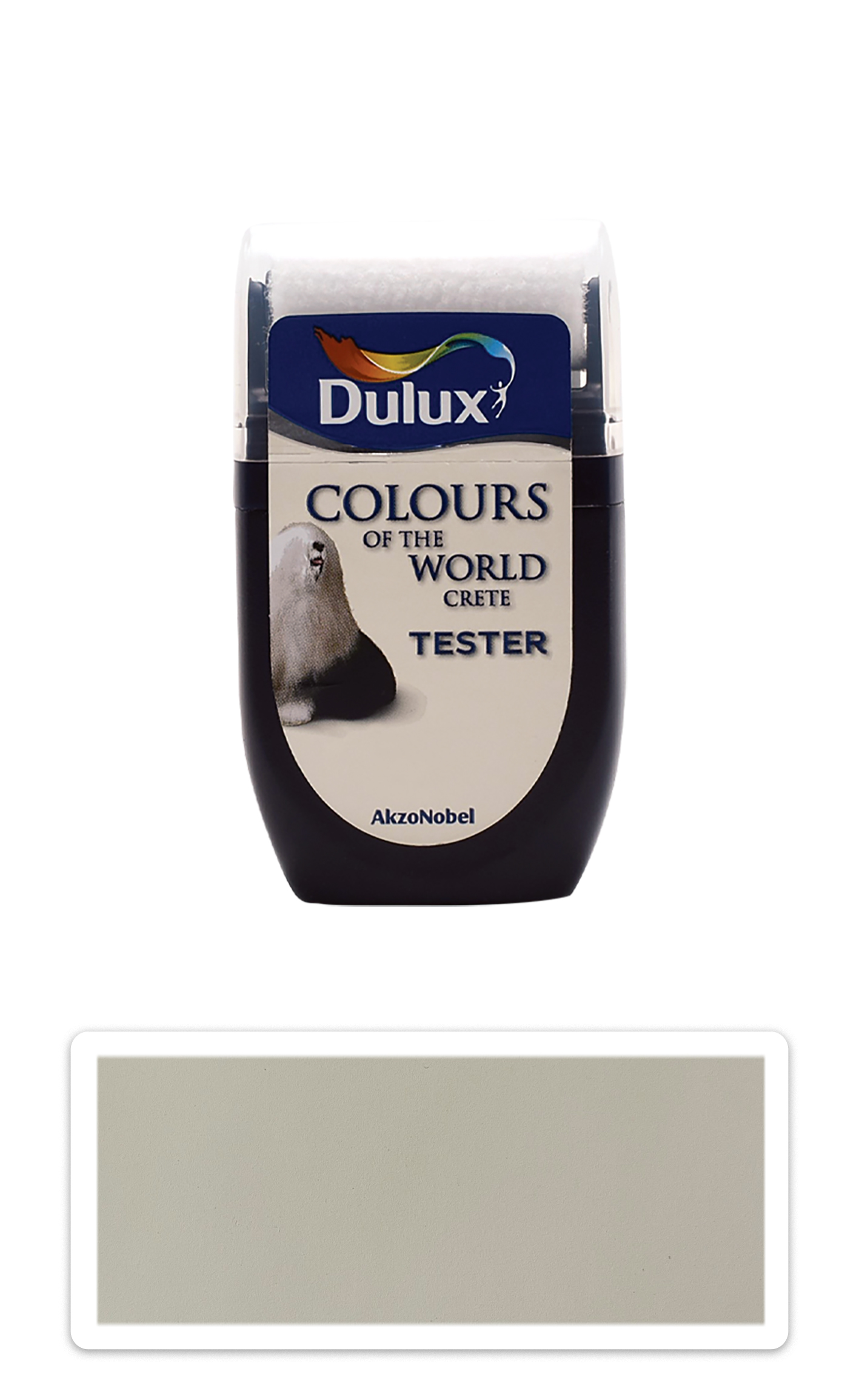 DULUX Colours of the World - matná krycí malířská barva 0.03 l Bílé víno vzorek