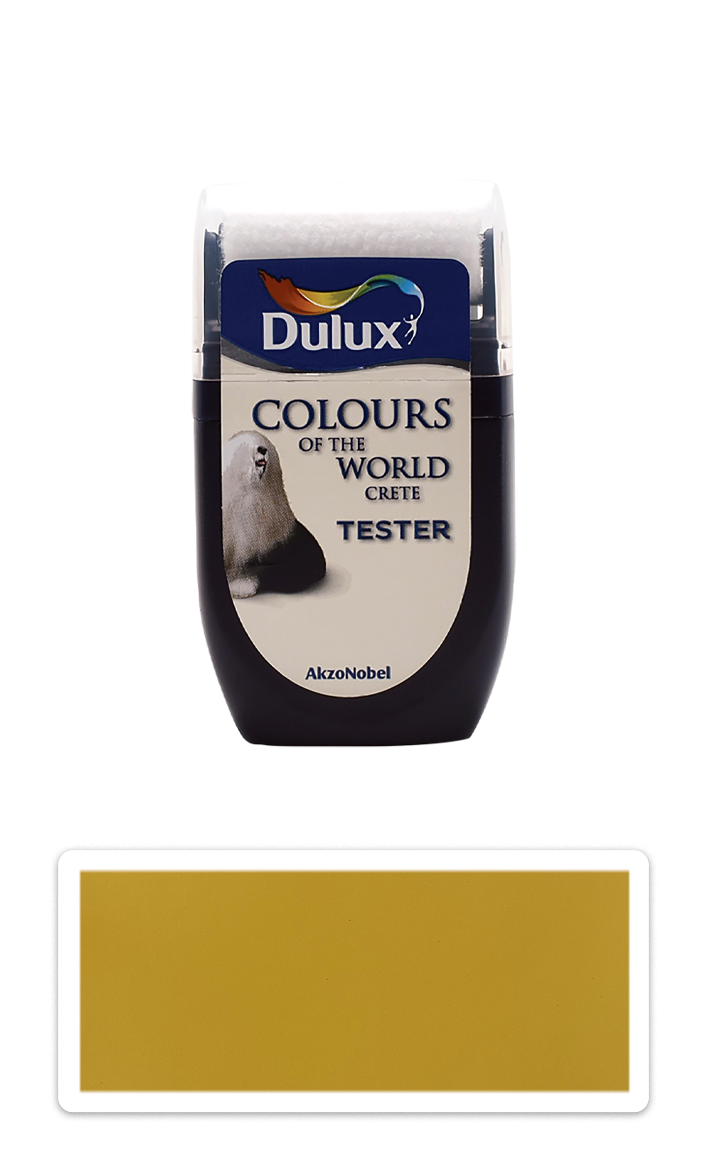 DULUX Colours of the World - matná krycí malířská barva 0.03 l Exotické kari vzorek