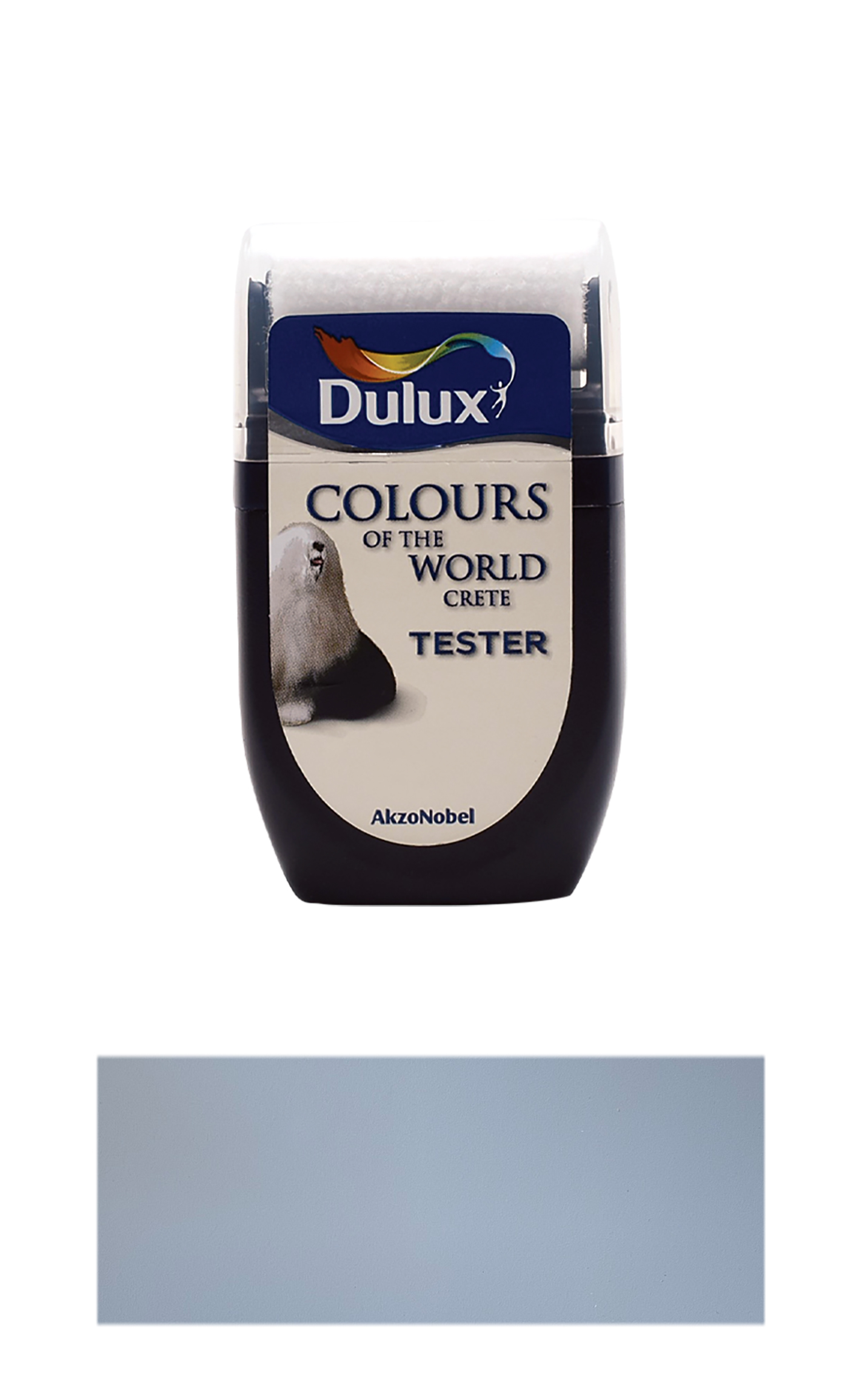 DULUX Colours of the World - matná krycí malířská barva 0.03 l Nekonečný oceán vzorek