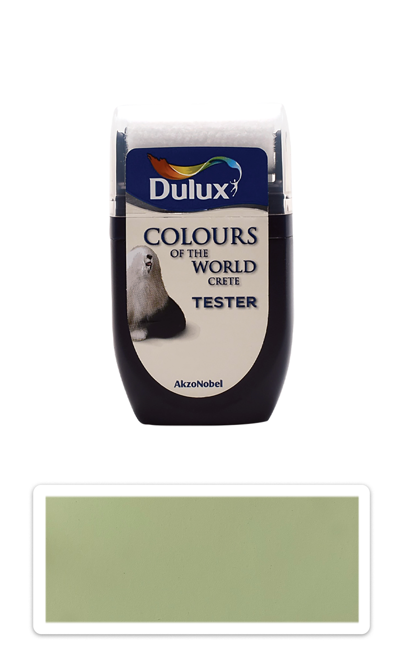 DULUX Colours of the World - matná krycí malířská barva 0.03 l Poupata akácií vzorek