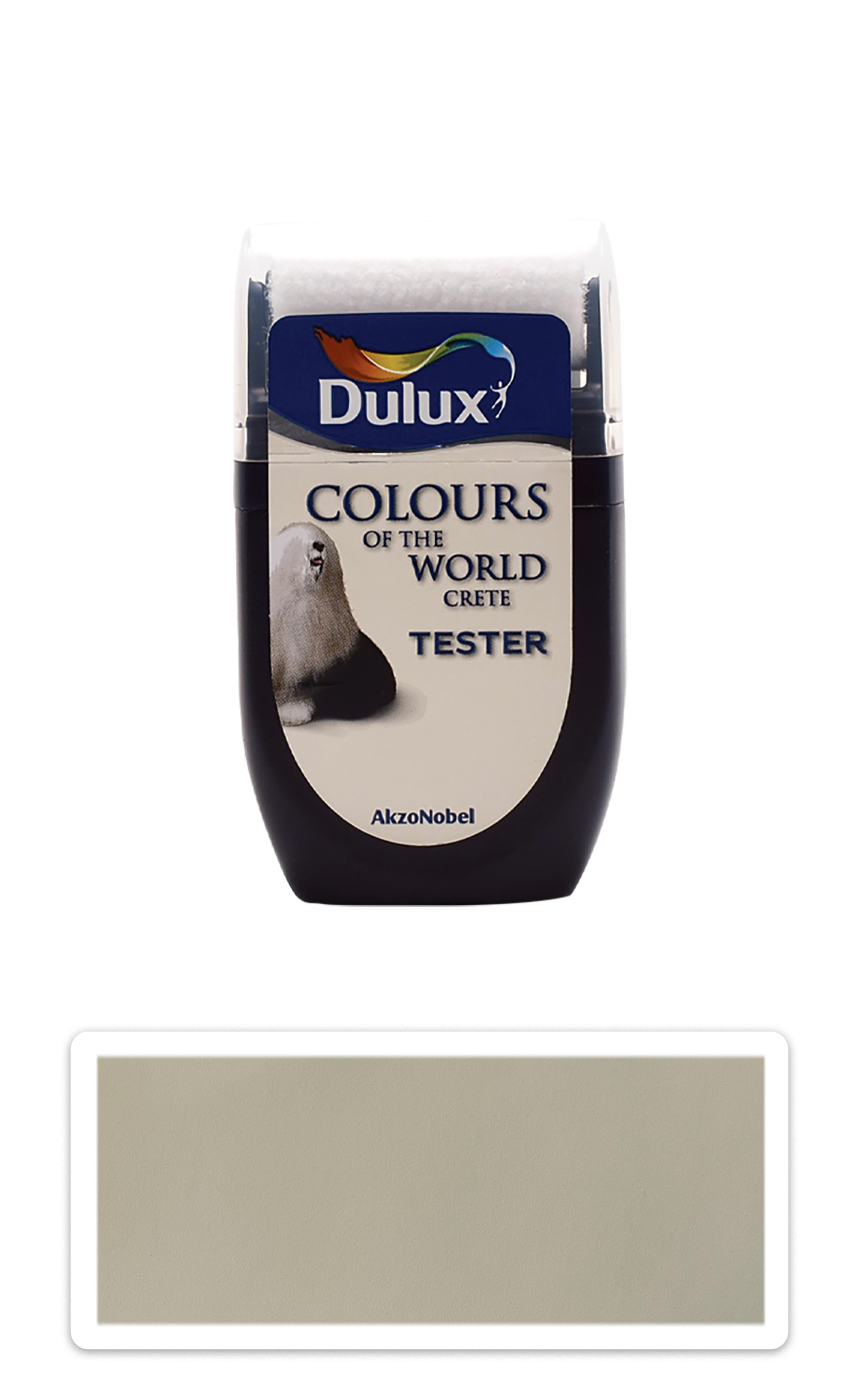 DULUX Colours of the World - matná krycí malířská barva 0.03 l Řecké slunce vzorek