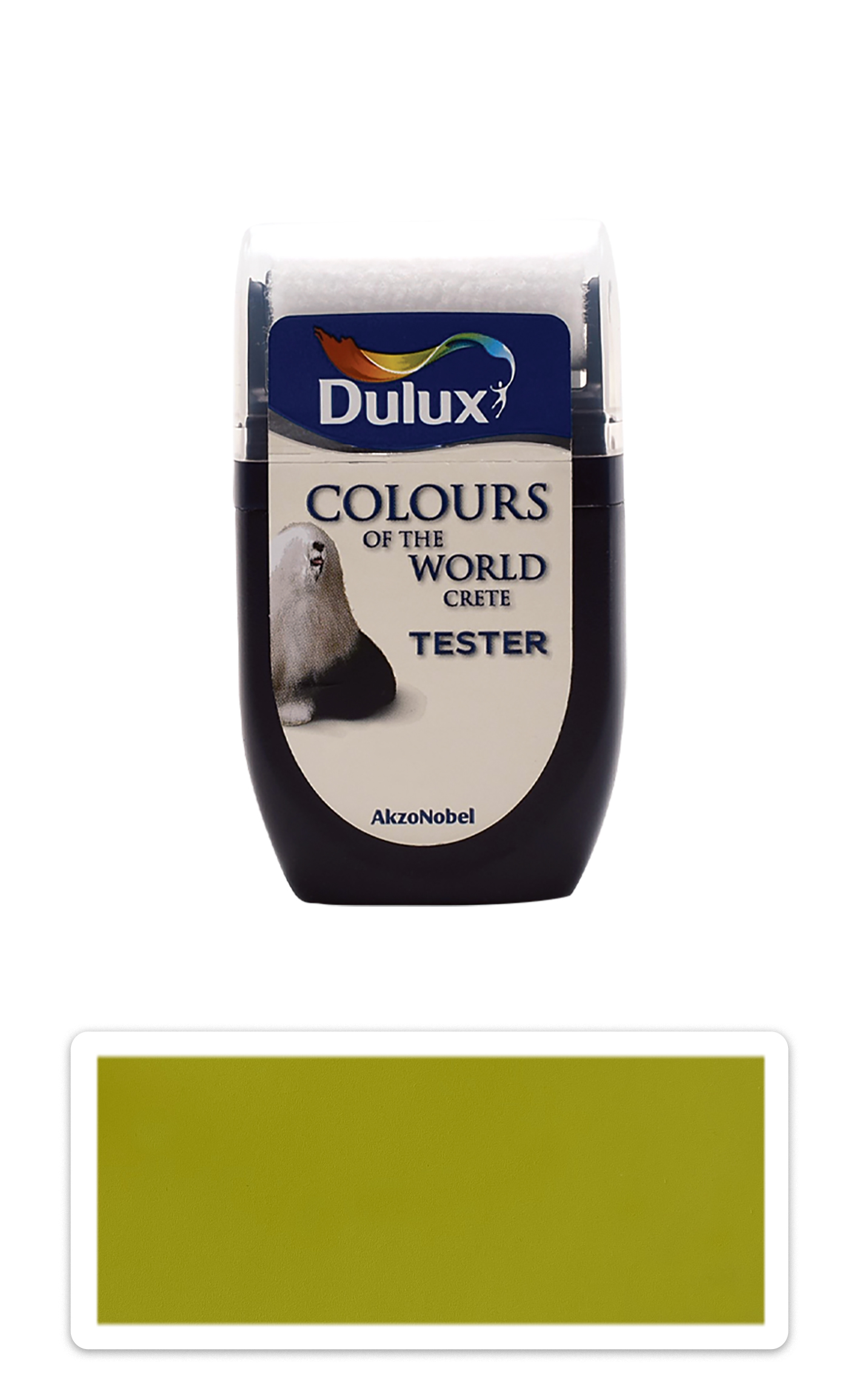 DULUX Colours of the World - matná krycí malířská barva 0.03 l Rýžová pole vzorek