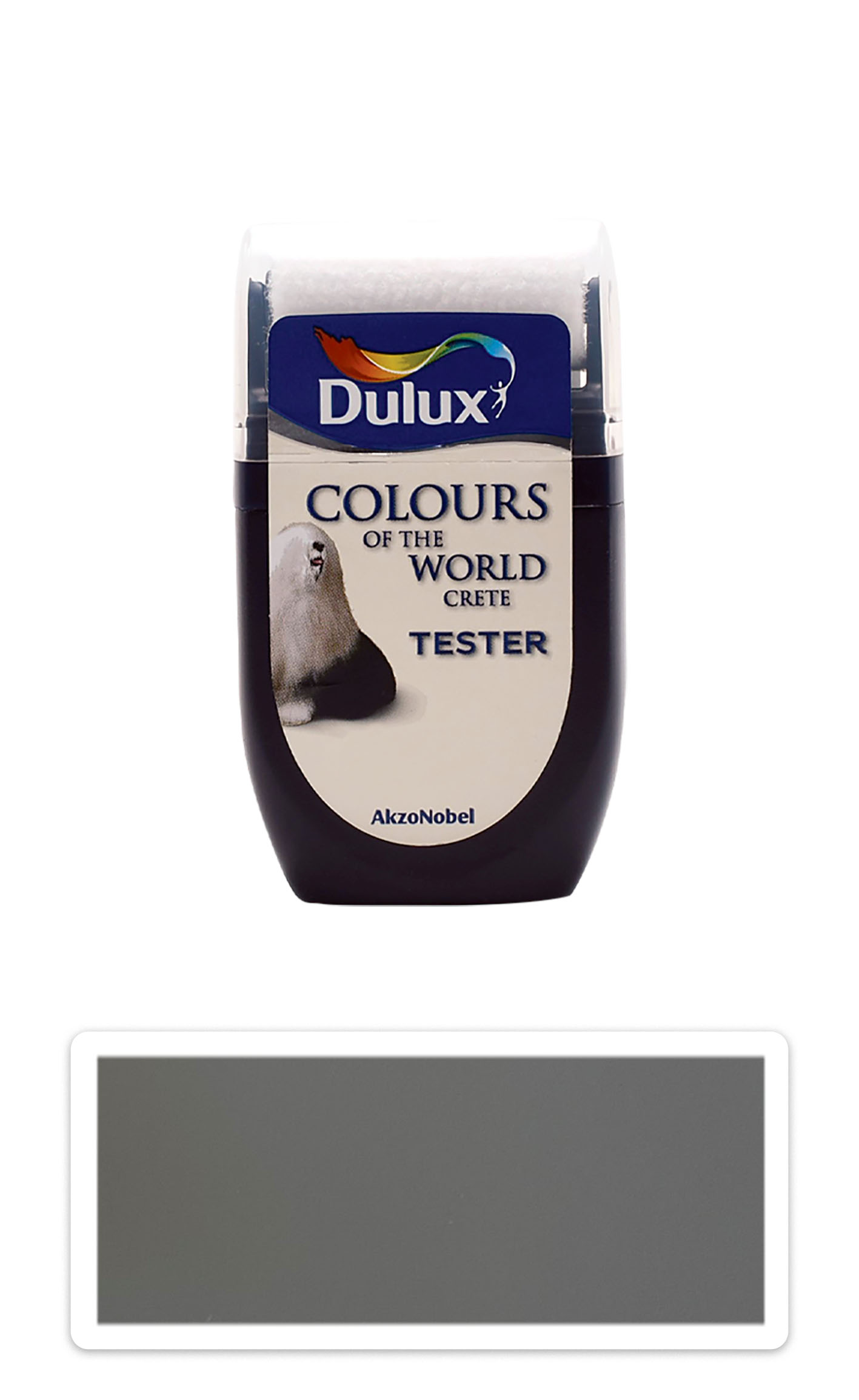 DULUX Colours of the World - matná krycí malířská barva 0.03 l Zimní ticho vzorek