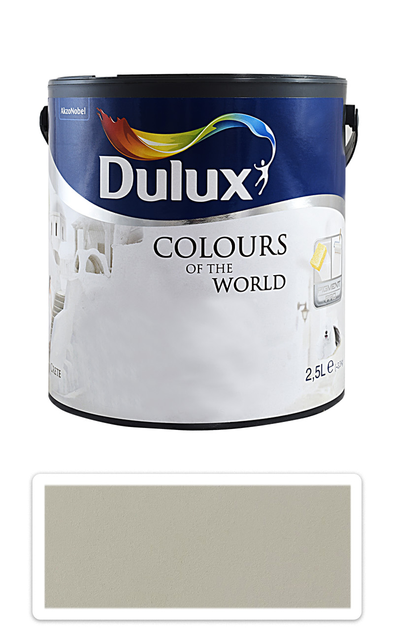 DULUX Colours of the World - matná krycí malířská barva do interiéru 2.5 l Bílé víno