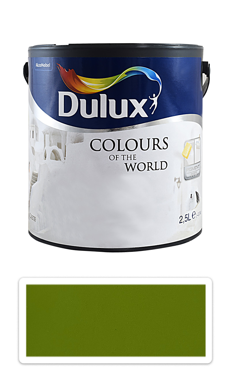 DULUX Colours of the World - matná krycí malířská barva do interiéru 2.5 l Divoké liány