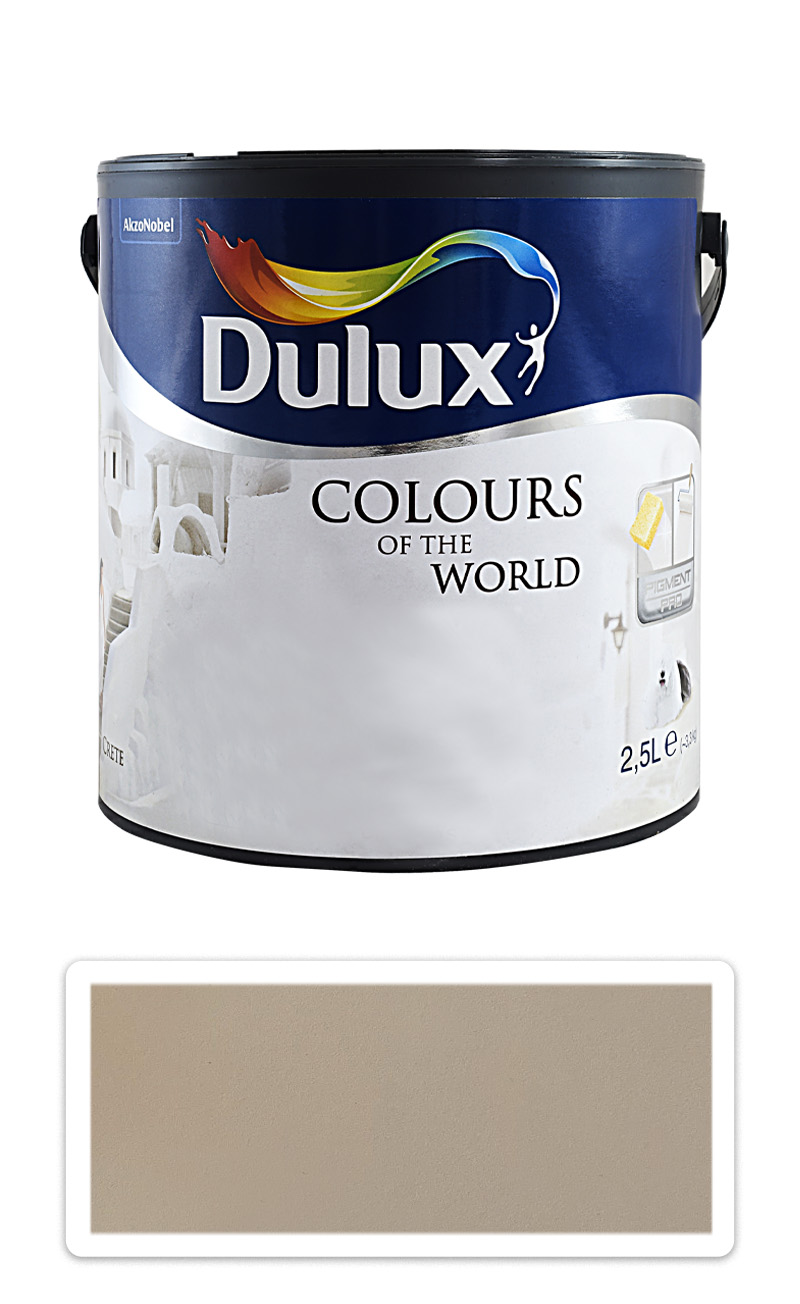 DULUX Colours of the World - matná krycí malířská barva do interiéru 2.5 l Pouštní stezka