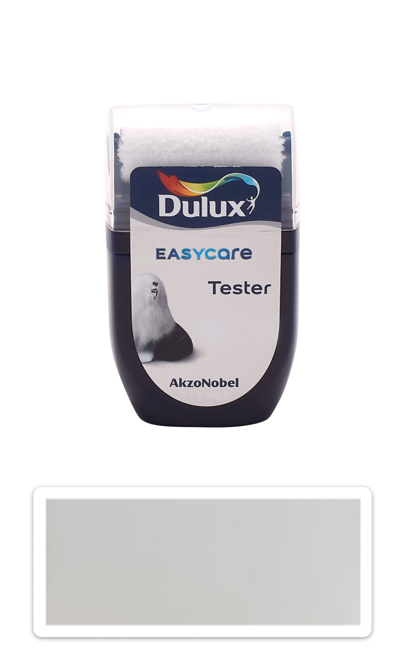 DULUX EasyCare - omyvatelná malířská barva do interiéru 0.03 l Bílý mrak vzorek