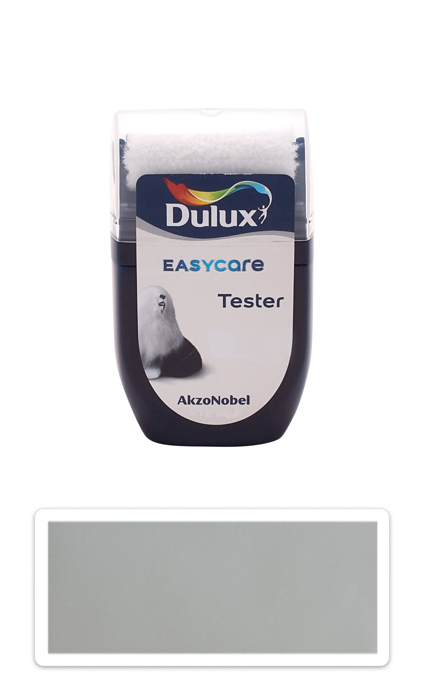 DULUX EasyCare - omyvatelná malířská barva do interiéru 0.03 l Stříbrný důl vzorek