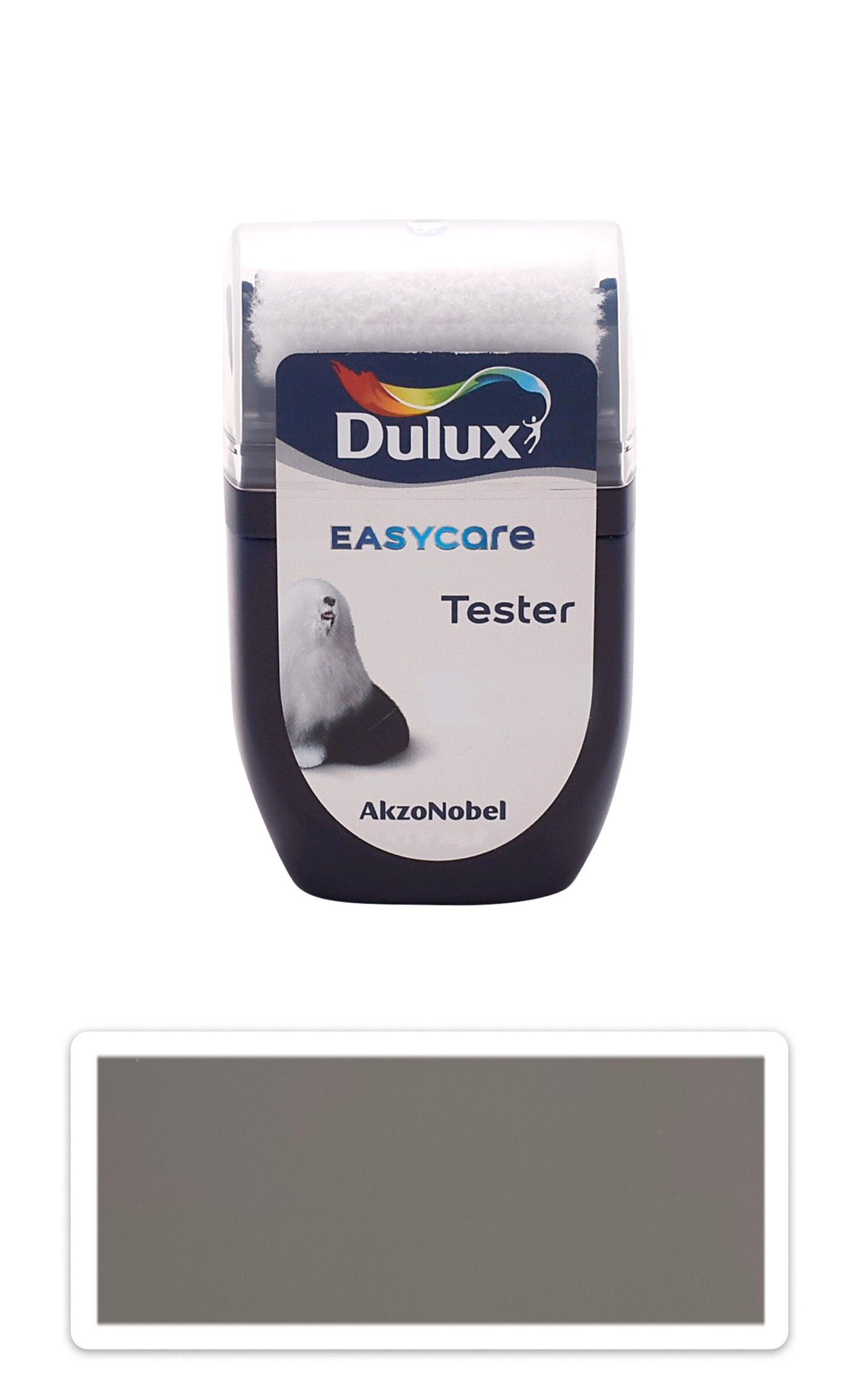 DULUX EasyCare - omyvatelná malířská barva do interiéru 0.03 l Tvrdý ořech vzorek