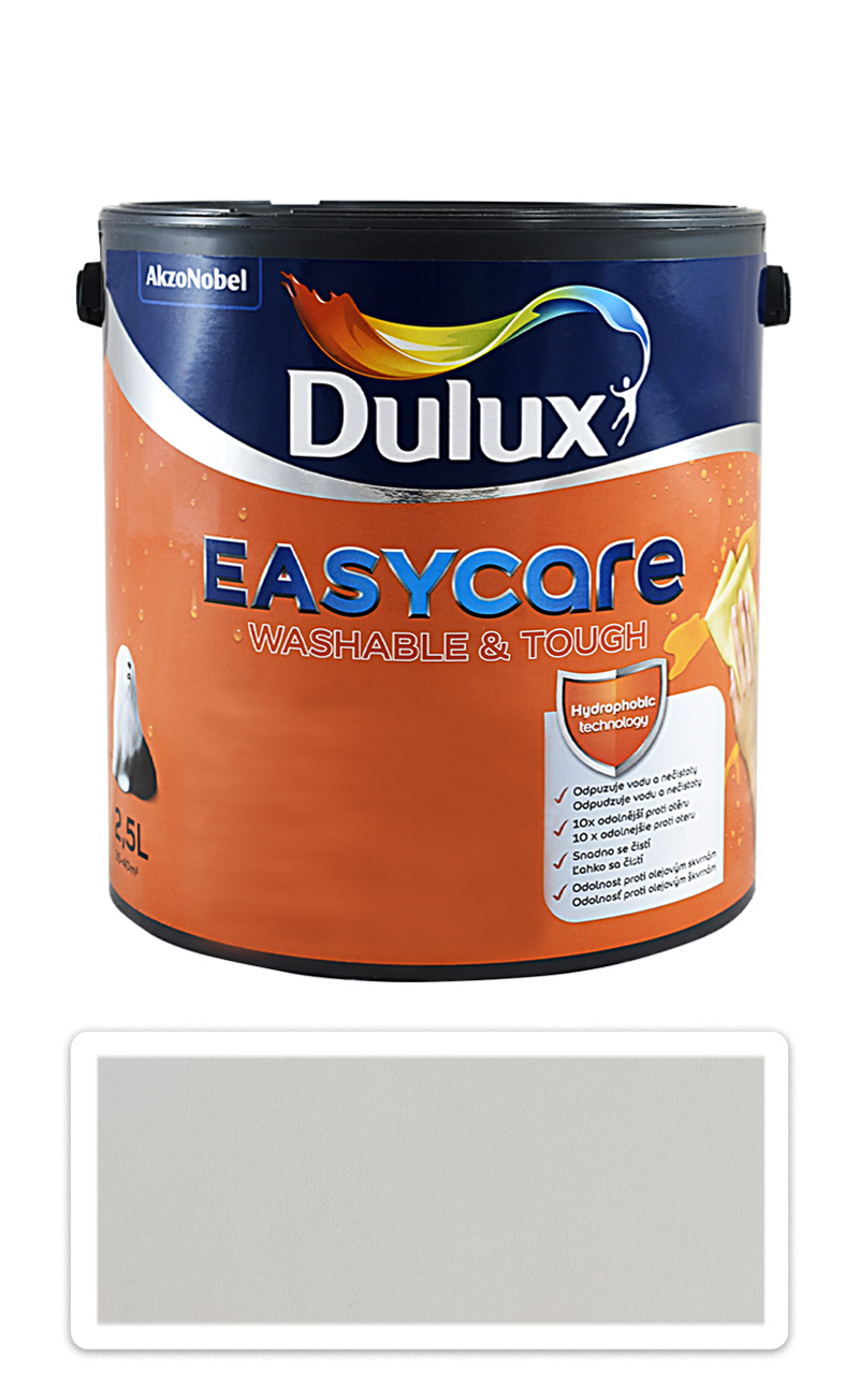 DULUX EasyCare - omyvatelná malířská barva do interiéru 2.5 l Alabastr