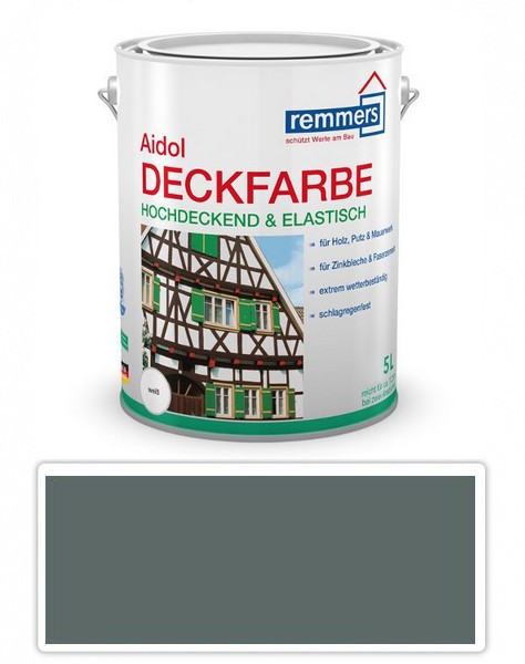 Deckfarbe Remmers - Krycí barva 5l Černá