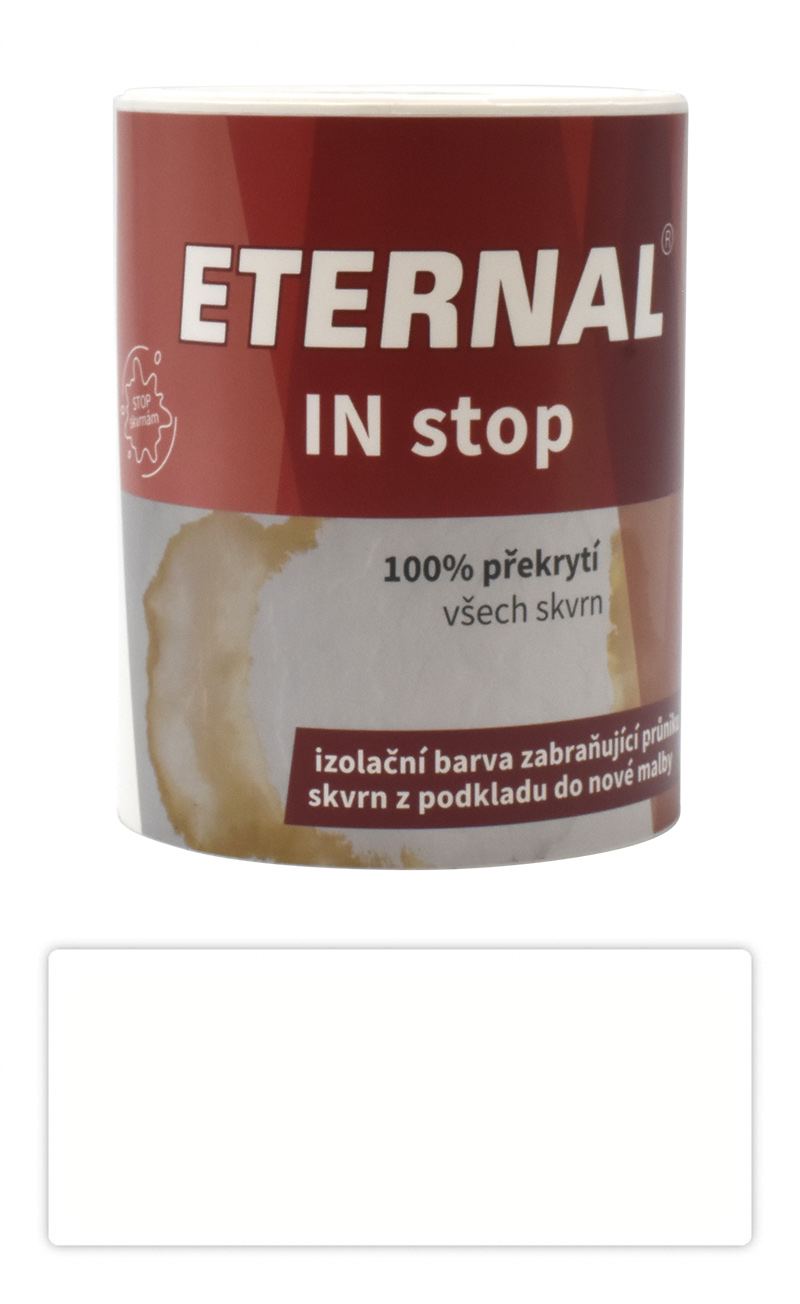 ETERNAL IN Stop - základní malířský nátěr zabraňující průniku skvrn 1 l Bílý