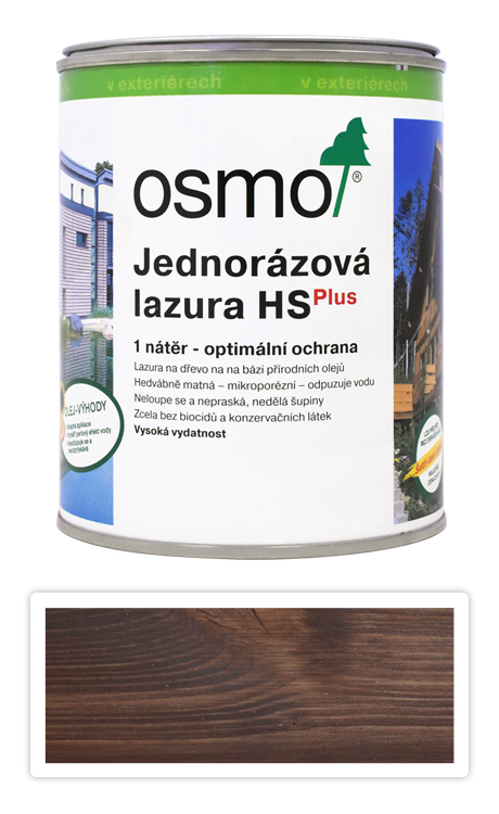 Jednorázová lazura HS OSMO 0.75l Palisandr 9264