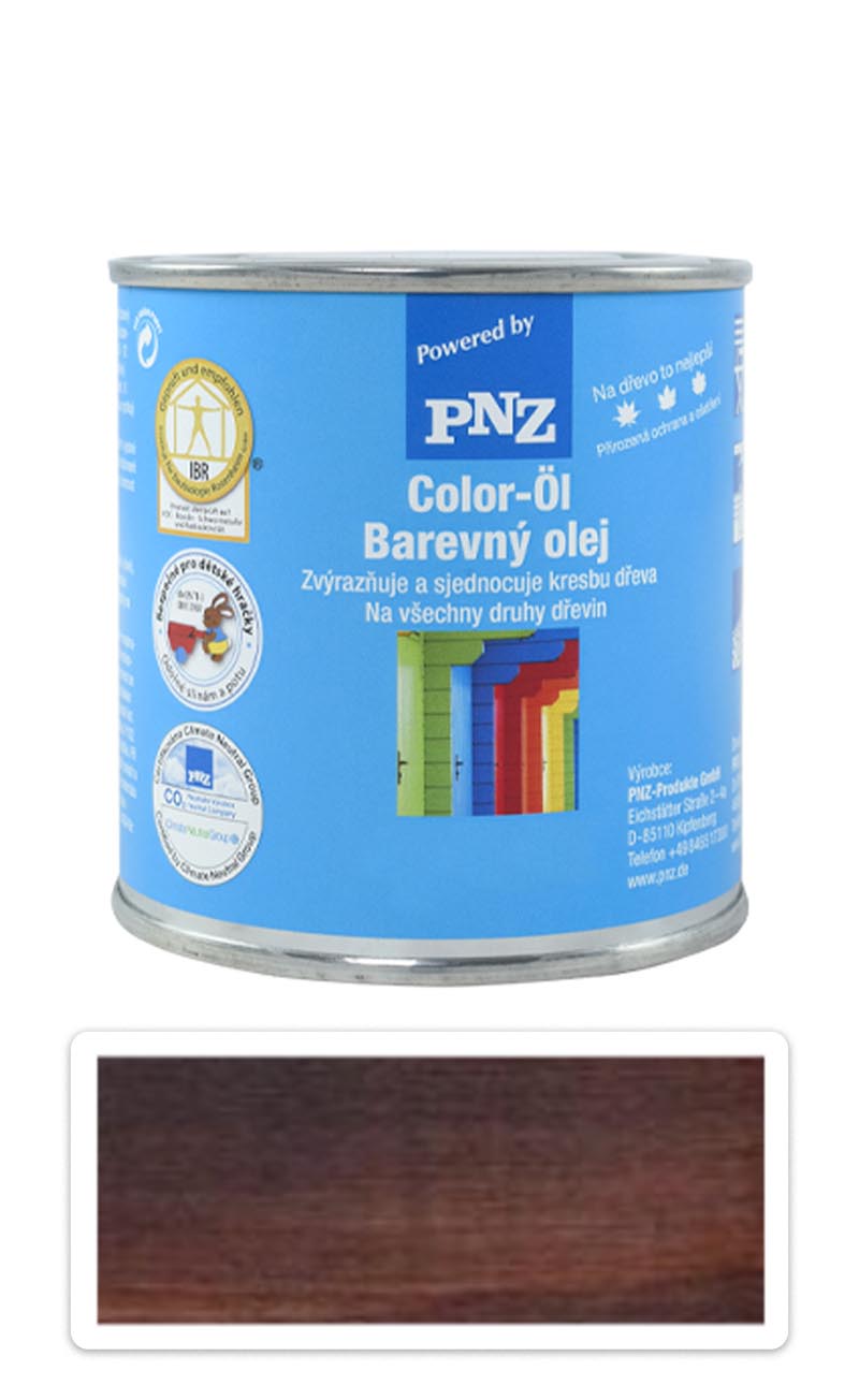 PNZ Barevný olej 0.25 l Merbau