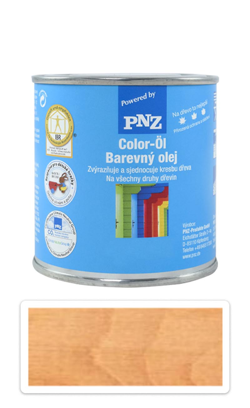 PNZ Barevný olej 0.25 l Modřín