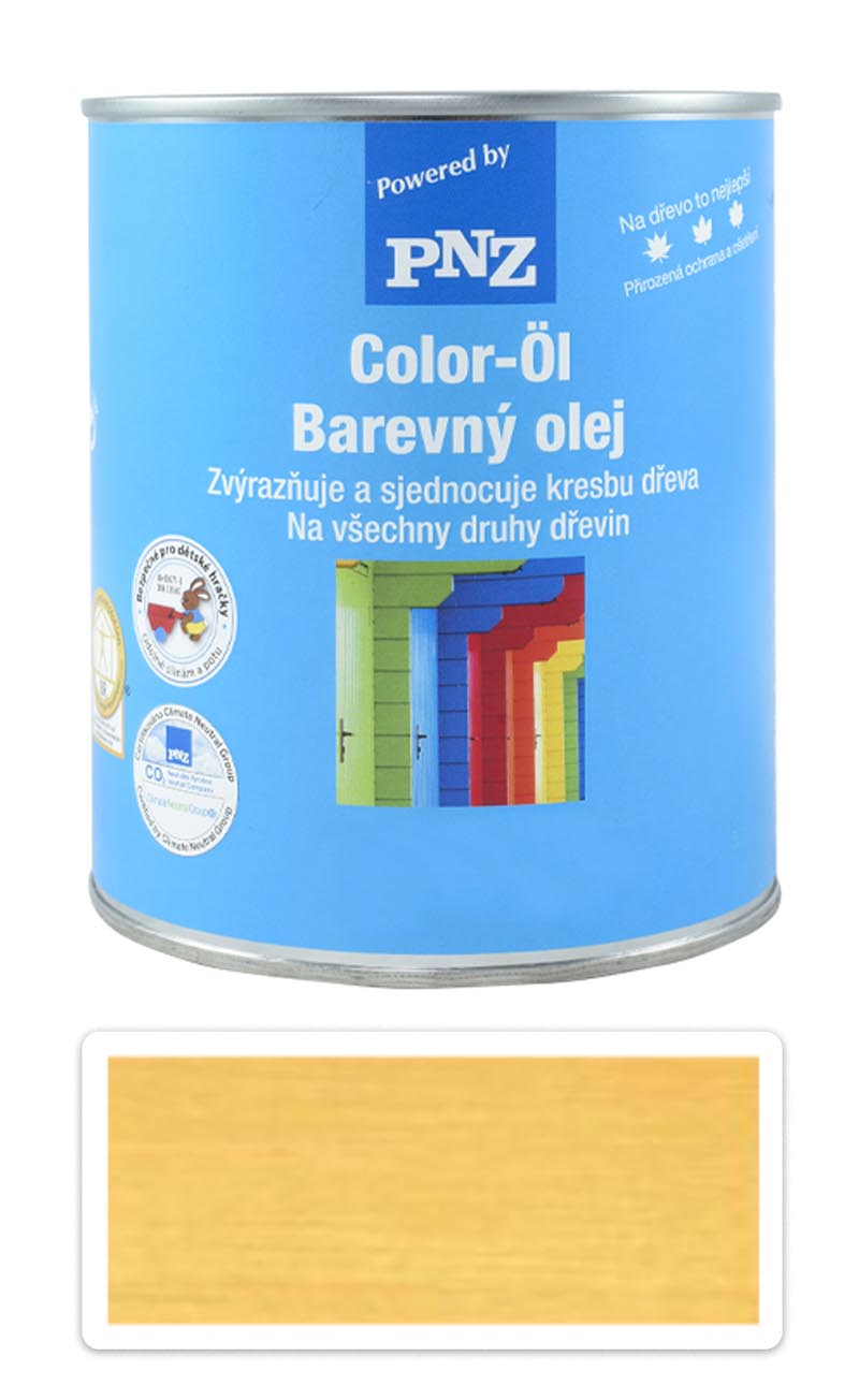 PNZ Barevný olej 0.75 l Bambus / Limba