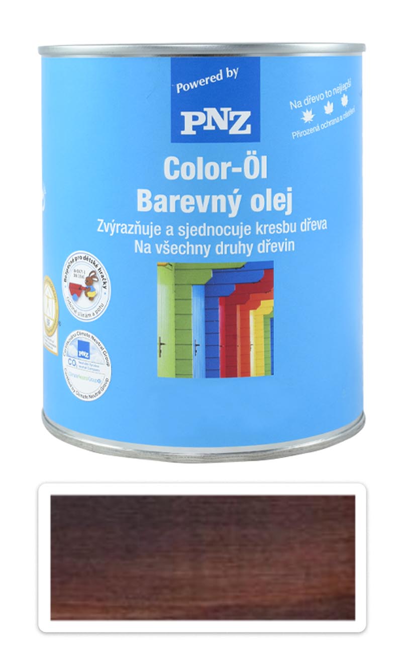 PNZ Barevný olej 0.75 l Merbau