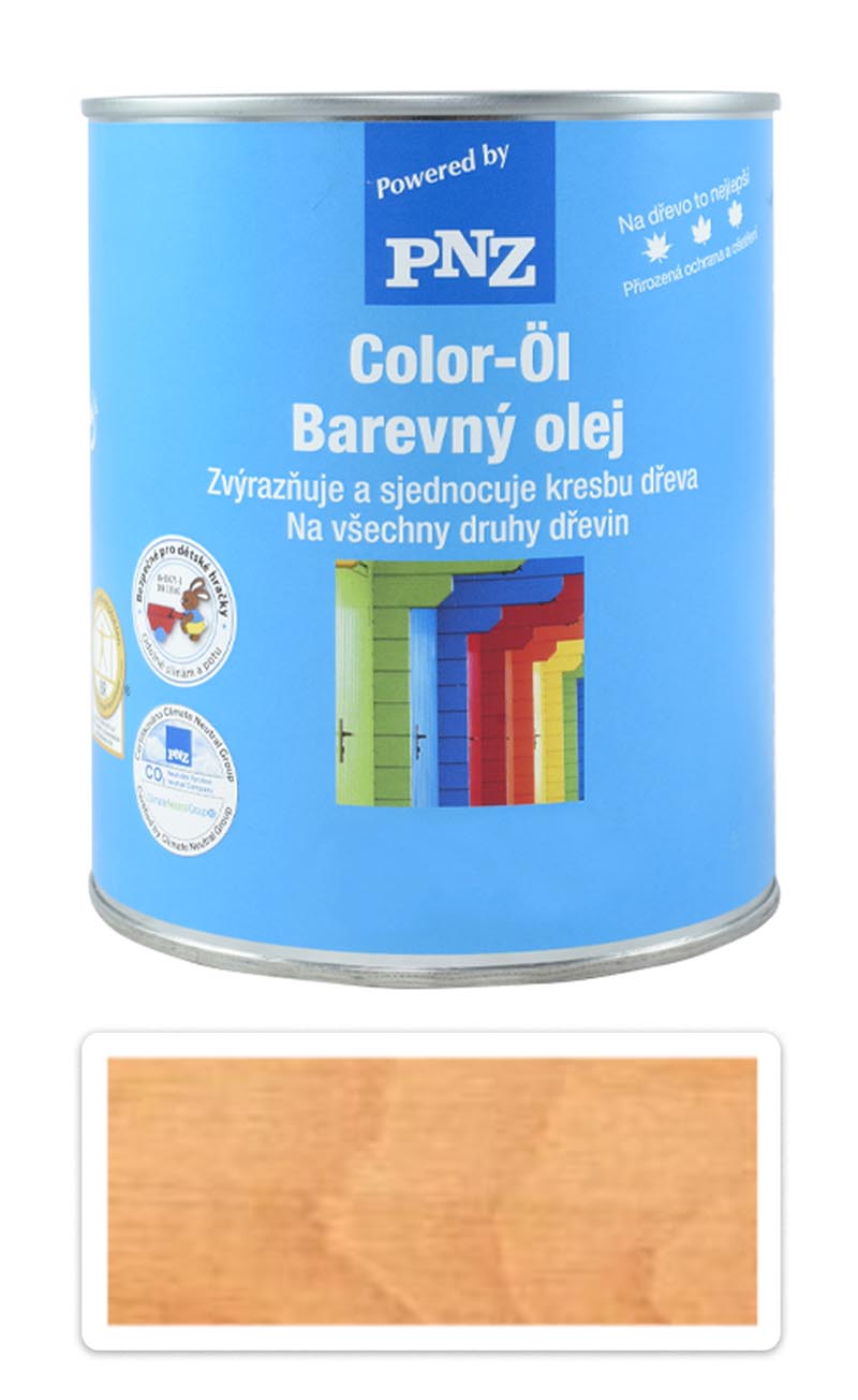 PNZ Barevný olej 0.75 l Modřín