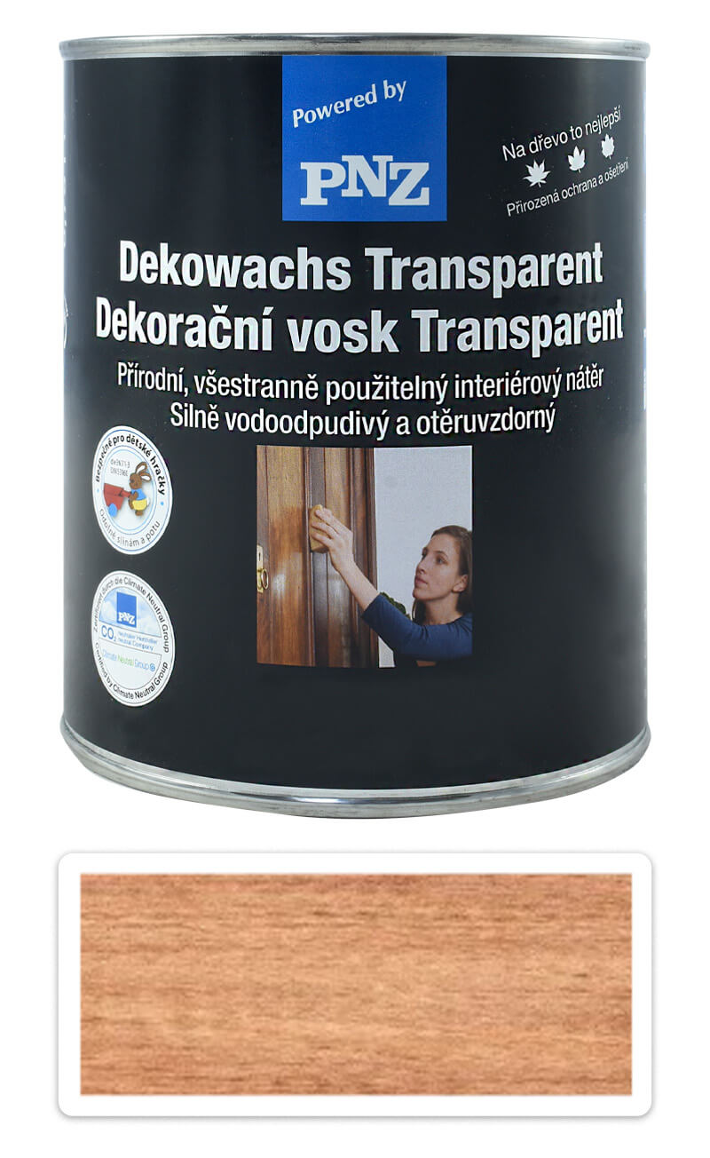 PNZ Dekorační vosk Transparent 0.75 l Koňak