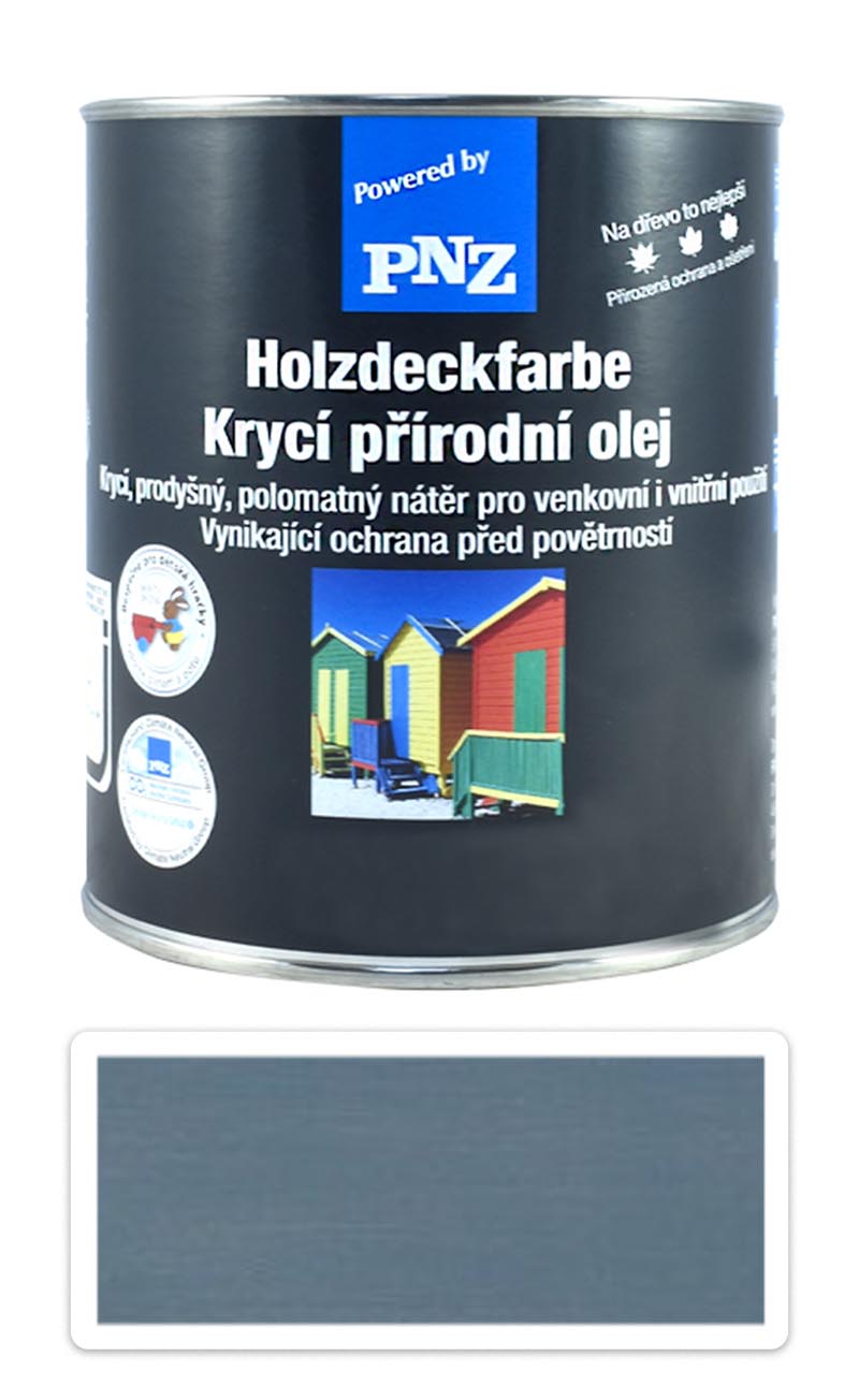 PNZ Krycí přírodní olej 0.75 l Holubí modř