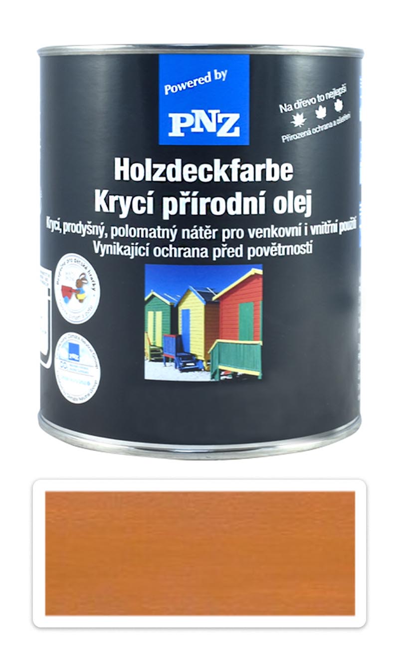 PNZ Krycí přírodní olej 0.75 l Smrkově žlutá