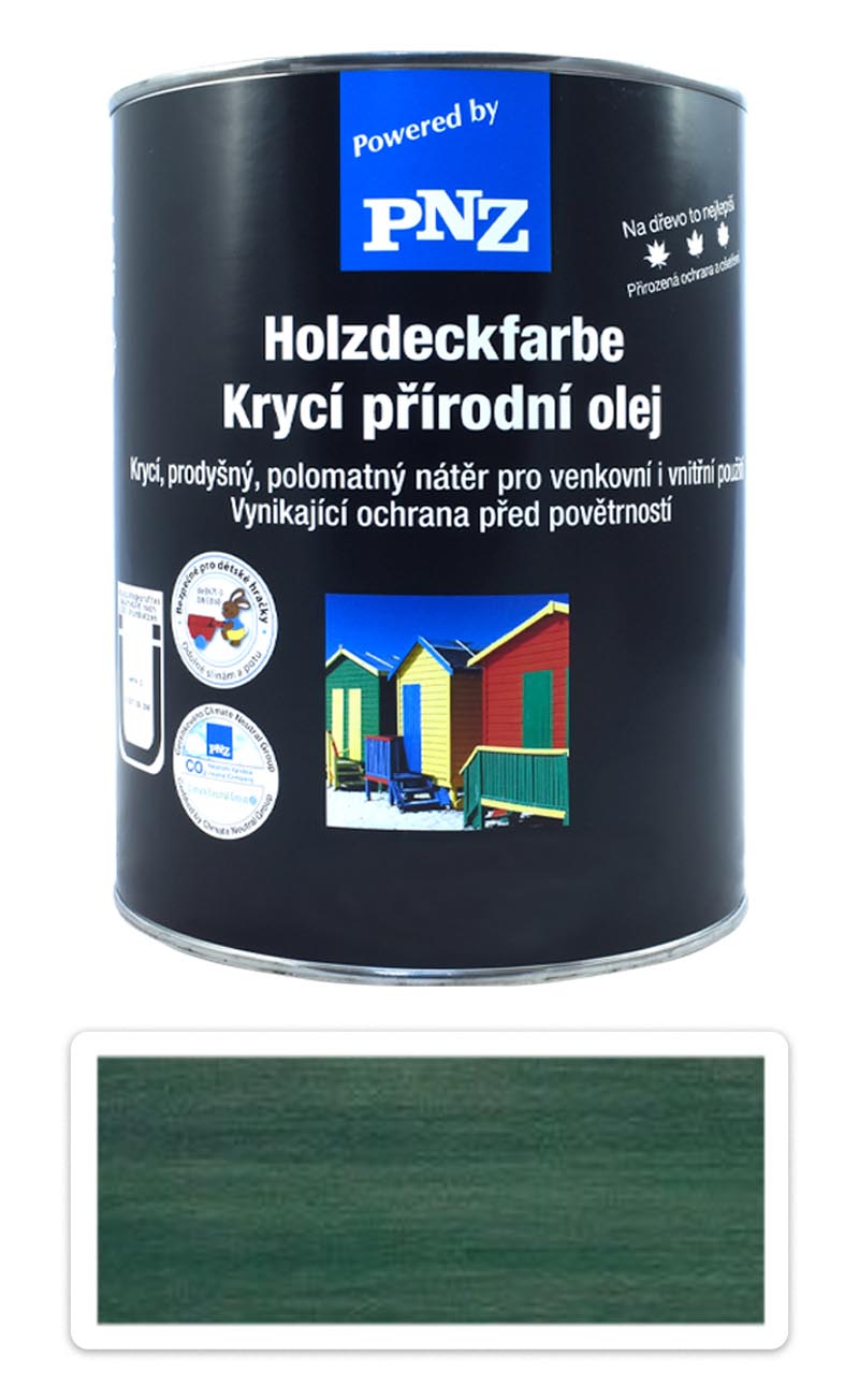 PNZ Krycí přírodní olej 2.5 l Jedlově zelená