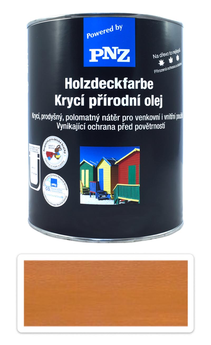 PNZ Krycí přírodní olej 2.5 l Smrkově žlutá