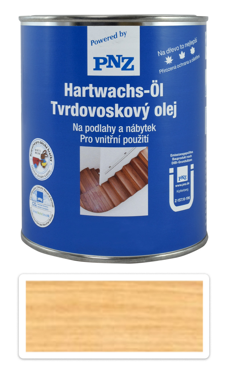 PNZ Tvrdovoskový olej 0.75 l Medový