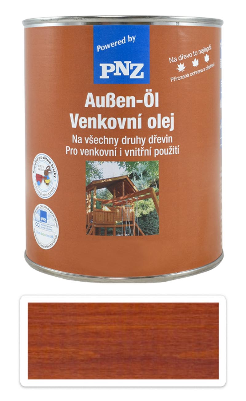 PNZ Venkovní olej 0.75 l Mahagon