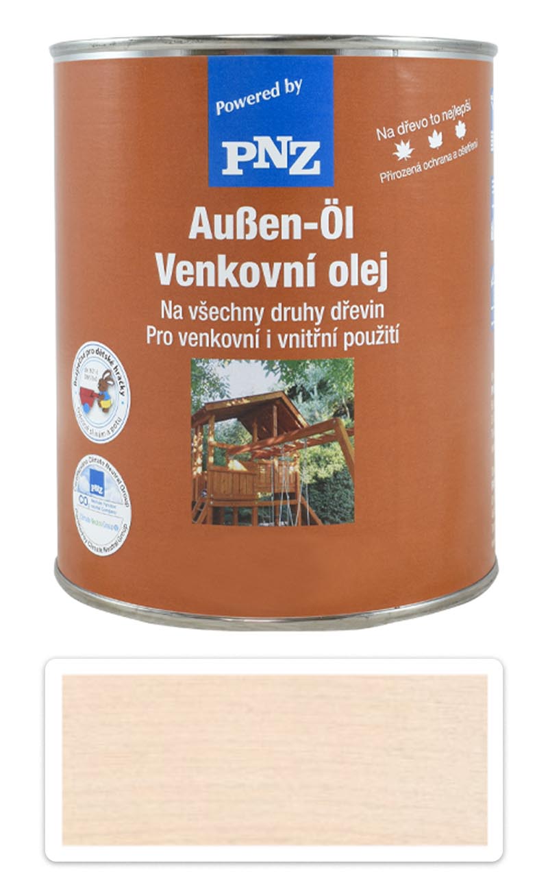 PNZ Venkovní olej 0.75 l Opálově bílý