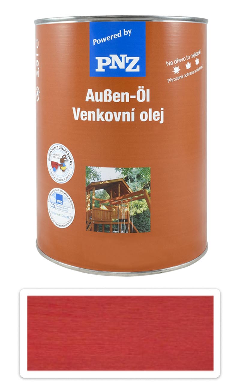 PNZ Venkovní olej 2.5 l Červený