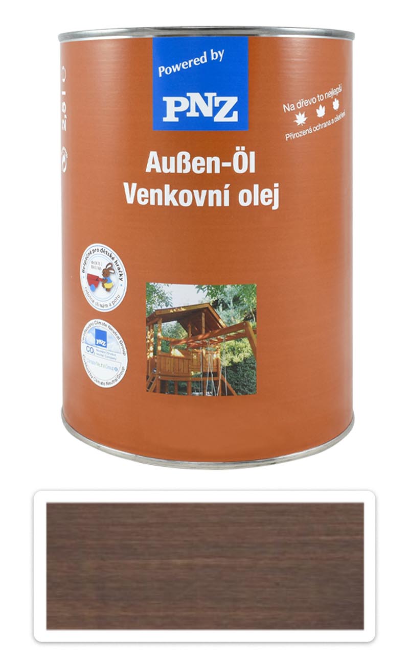 PNZ Venkovní olej 2.5 l Šedohnědý