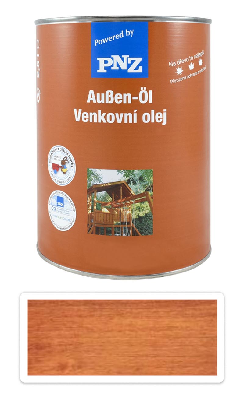 PNZ Venkovní olej metalický 2.5 l Kaštan