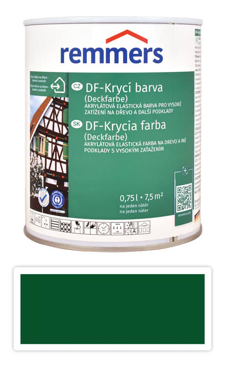 REMMERS DF - Krycí barva 0.75 l Moosgrün / Mechově zelená