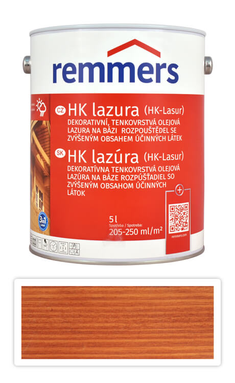 REMMERS HK lazura - ochranná lazura na dřevo pro exteriér 5 l Teak